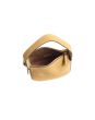The Sculpted Metal Wristlet Bag