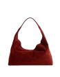 The Mylie Shoulder Bag in Italian Suede
