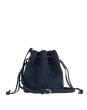 The Mini Drawstring Crossbody Bucket Bag