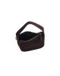The Sculpted Metal Wristlet Bag