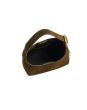 The Sculptural-Buckle Shoulder Bag