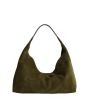 The Mylie Shoulder Bag in Italian Suede