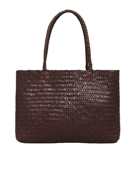 The Handwoven Leather Tote