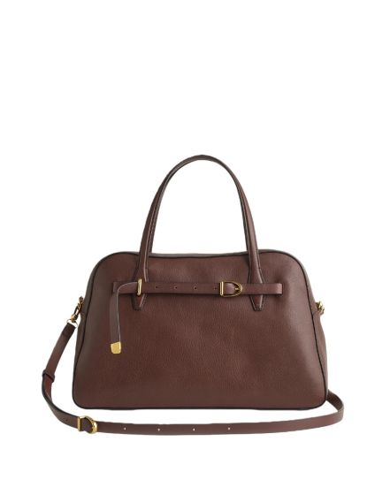 The Belted Satchel Bag