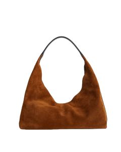 The Mylie Shoulder Bag in Italian Suede